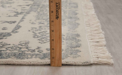 6X9 Rug Modern Style Handmade Wool Silk Touch Rug #7184(180x275 Cms.)