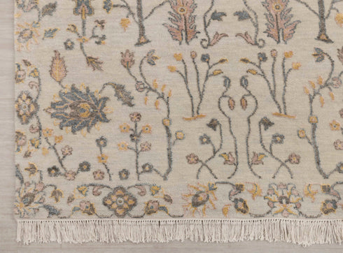 10x14 Tree of Life Garden Design Rug Rug Indian Hand knotted #7242(300x450 cm.)