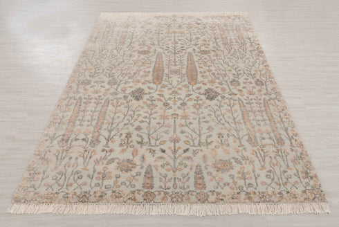 5x7 Classic Tree of Life Pine Garden Modern Rug Rug Wool & Silk Rug Free Shipping !!7254