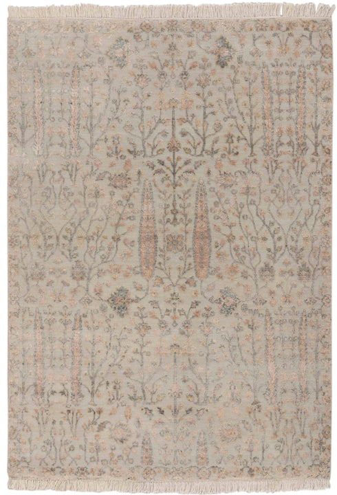 5x7 Classic Tree of Life Pine Garden Modern Rug Rug Wool & Silk Rug Free Shipping !!7254