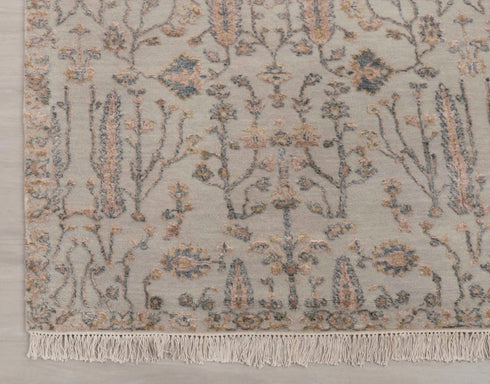 3x10 Ft. Transitional Tree of Life Rug Runner Rug, Contemporary Rug, Rug, Wool & Silk Rug #7247