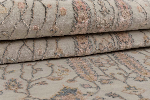 3x10 Ft. Transitional Tree of Life Rug Runner Rug, Contemporary Rug, Rug, Wool & Silk Rug #7247