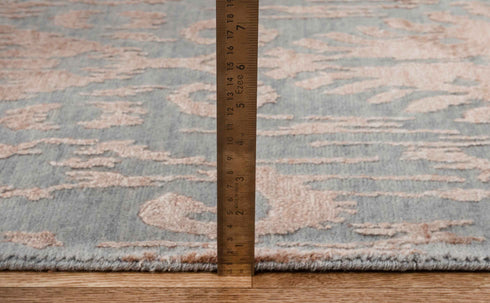 8x10 Handmade Rug Wool & Silk Rug #2732(242x300 Cms.)