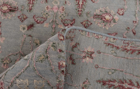 3x5 Rug Tree of Life Garden Design Rug Rug Modern Handmade Wool & Silk Rug, #1018(90x150 Cms.)