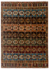 9x12 Red Southwest Style Modern Tribal Design Rug Handmade 100% WOOL Rug # Se-44
