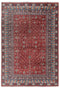 9x12 Red Floral Design Modern Classic Oushak Style Hand Knotted Area Rug#3474