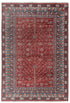 9x12 Red Floral Design Modern Classic Oushak Style Hand Knotted Area Rug#3474