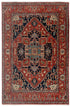 9x12 Classic Persian Serapi Mahal Red Navy Hand Knotted 100% Wool Rug, Rug-Se-40 Free Shipping!!
