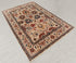 5x7 Beige Classic Sickle Kerman High Quality Handmade Wool Rug #112 JP-1 (150x200 Cms.)