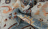 Blue Colorful Modern Living Rug  Oushak Turkish Design Hand Knotted Hand Spun Wool Rug #SE-110