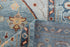 Blue Colorful Modern Living Rug  Oushak Turkish Design Hand Knotted Hand Spun Wool Rug #SE-110
