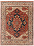 12x15 Red Classic Persian Serapu High Quality Rug Hand Knotted 100% Wool Rug, Rug- Ps-13