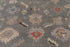 10x14 Large Grey Wool Turkish Style Oushak Style Rug 100% Handknotted Wool Rug ...#2278