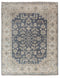 9x12 Grey Cream Pastel Oushak Hand Knotted 100% Wool Rug #136(275x365 Cms.)