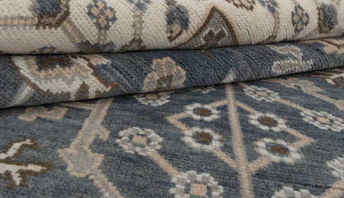 8x10 Cream Home Decor Modern  Style Oushak Wool Rug Hand Knotted Hand Spun,Carpet #133