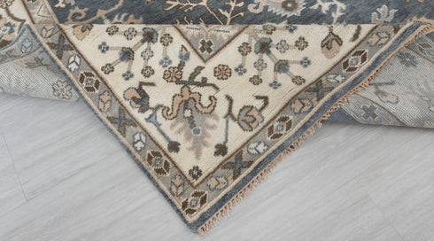 8x10 Cream Home Decor Modern  Style Oushak Wool Rug Hand Knotted Hand Spun,Carpet #133