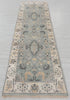 2.7x8 L.Green Cream Soft Shiny Sultanbad Oushak Design Rug #129 Free Shipping!!