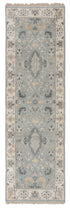 2.7x8 L.Green Cream Soft Shiny Sultanbad Oushak Design Rug #129 Free Shipping!!