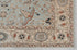 8x10 Light Blue Oushak Design Turkish Style Design Hand Knotted Hand Spun Wool Rug # 2275