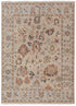 8x10 Tan Grey Modern Oushak Design Turkish Style Design Hand Knotted Hand Spun Wool Rug # 2276