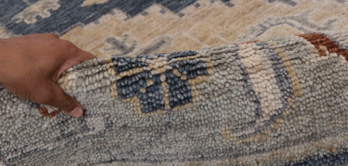 8X10 Charcoal Grey Modern Serapi Heriz Style Rug 100% Handknotted Wool Rug Free Shipping!! #3304