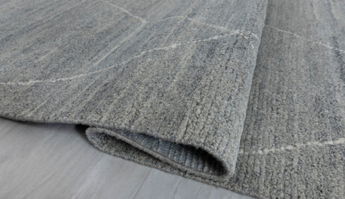 Gray Moroccan Bohemian Decor Beni Ourain Rug, Berber rug 10x14....No Wool Shedding...1902-9x12