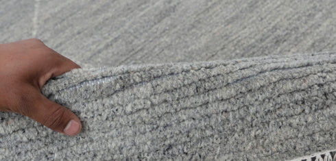 Gray Moroccan Bohemian Decor Beni Ourain Rug, Berber rug 10x14....No Wool Shedding...1902-9x12