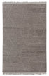 9x12 Taupe Moroccan Beni Ourain Hand Knotted Rug, No Wool Shedding-#2062
