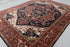8x10 Antique Classic Serapi Persian Navy Rust Rug High Quality Hand Knotted 100% WOOL Rug #Ps-8