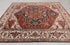 8x10 Rust Cream Mahal Classic Serapi Persian Rug High Quality Hand Knotted 100% WOOL Rug #Ps-9