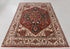 8x10 Rust Cream Mahal Classic Serapi Persian Rug High Quality Hand Knotted 100% WOOL Rug #Ps-9