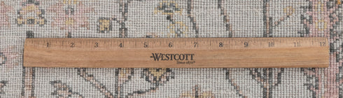 2.6x10 Ft. Modern Tree of Life Transitional Rug Runner Rug, Vintage Rug, Rug, Wool & Silk Rug #777-A