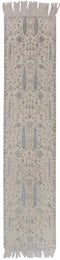 2.6x10 Ft. Tree of Life Transitional Rug Runner Rug, Contemporary Rug, Rug, Wool & Silk Rug #330-B