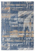8x10 Blue Modern Designer Wool Real Silk Abstract Style High Quality Hand knotted Rug #870(242x300 Cms.)