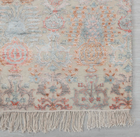 2x15 Ft. Colorful Large Modern Design Rug Wool Rug Free Shipping!!! #3274