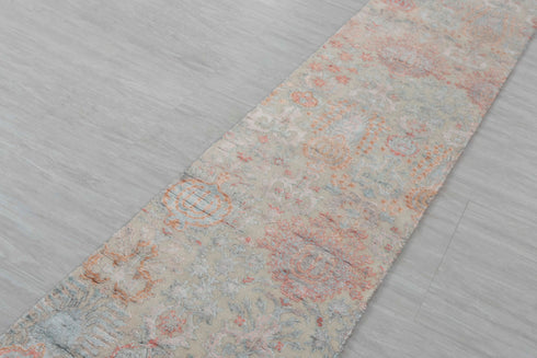 2x15 Ft. Colorful Large Modern Design Rug Wool Rug Free Shipping!!! #3274