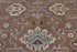 9x12 Grey Brown Modern Turkish Style Oushak Rug Hand Knotted Wool Rug #2811(279x368 Cms.)
