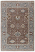 9x12 Grey Brown Modern Turkish Style Oushak Rug Hand Knotted Wool Rug #2811(279x368 Cms.)