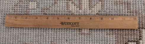 9x12 Grey Brown Modern Turkish Style Oushak Rug Hand Knotted Wool Rug #2811(279x368 Cms.)