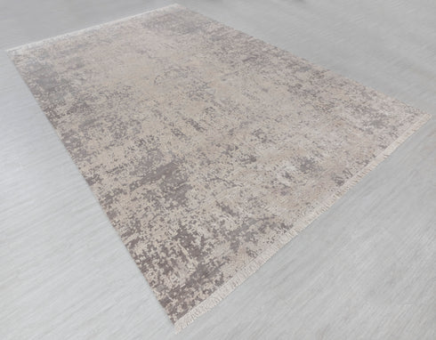 10x14  Modern Designer Wool Real Silk Abstract Style High Quality Hand knotted Rug #957(300x426 Cms.)