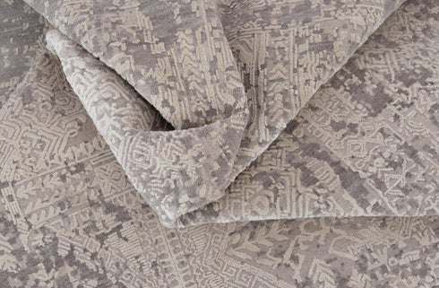 10x14  Modern Designer Wool Real Silk Abstract Style High Quality Hand knotted Rug #957(300x426 Cms.)