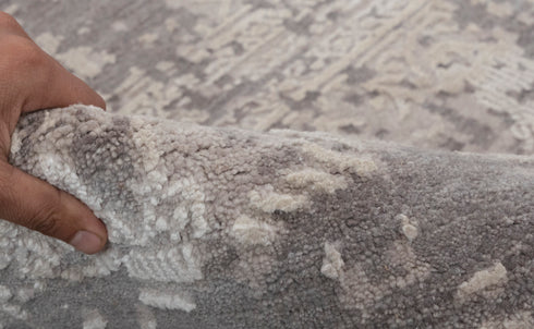 10x14  Modern Designer Wool Real Silk Abstract Style High Quality Hand knotted Rug #957(300x426 Cms.)