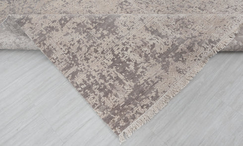 10x14  Modern Designer Wool Real Silk Abstract Style High Quality Hand knotted Rug #957(300x426 Cms.)