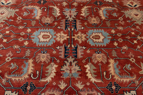 12x15 Oversize Hall Rug Serapi Classic Persian high Quality Rug Hand Knotted 100% Wool Rug, Rug- Ps-14