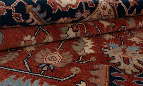 12x15 Oversize Hall Rug Serapi Classic Persian high Quality Rug Hand Knotted 100% Wool Rug, Rug- Ps-14