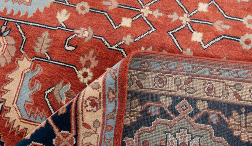 12x15 Oversize Hall Rug Serapi Classic Persian high Quality Rug Hand Knotted 100% Wool Rug, Rug- Ps-14