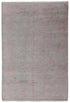 6X9 Rug Floral Design Rug Grey Pink Modern Style Handmade Wool Silk Touch Rug #635(180x275 Cms.)