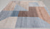 8x10 Wool Silk Blue Mid Century Inspired Geometric Hand Knotted Rug #Se-60(242x300 Cms.) Free Shipping!!