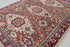 8x10 Rust Turkish Style Kazak Oushak Design Rug Hand Knotted Hand Spun Wool Rug #SE-54