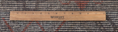 8x10 Blue Taupe Sand Modern Designer Oushak Turkish Design Hand Knotted Hand Spun Wool Rug #SE-127